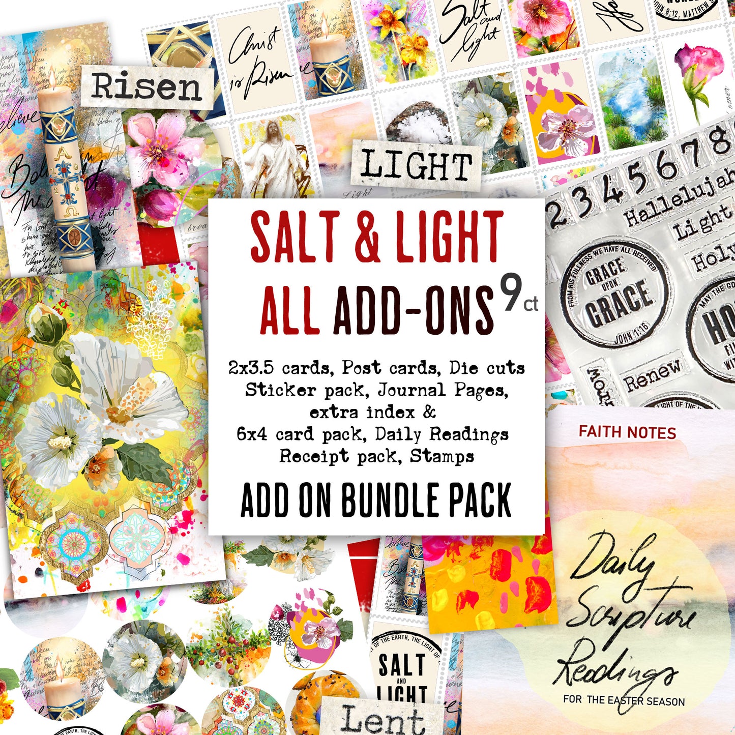SALT & LIGHT kit (Faith Notes) - ALL ADD-ON BUNDLE
