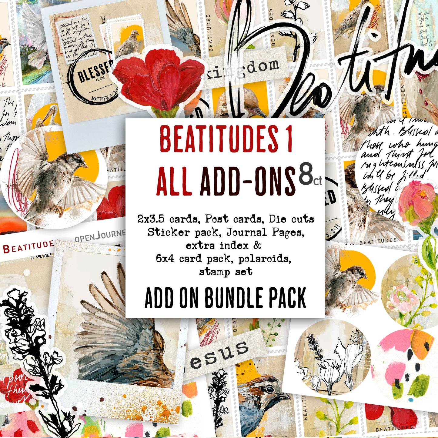 Beatitudes kit (Faith Notes) - ALL ADD-ON BUNDLE