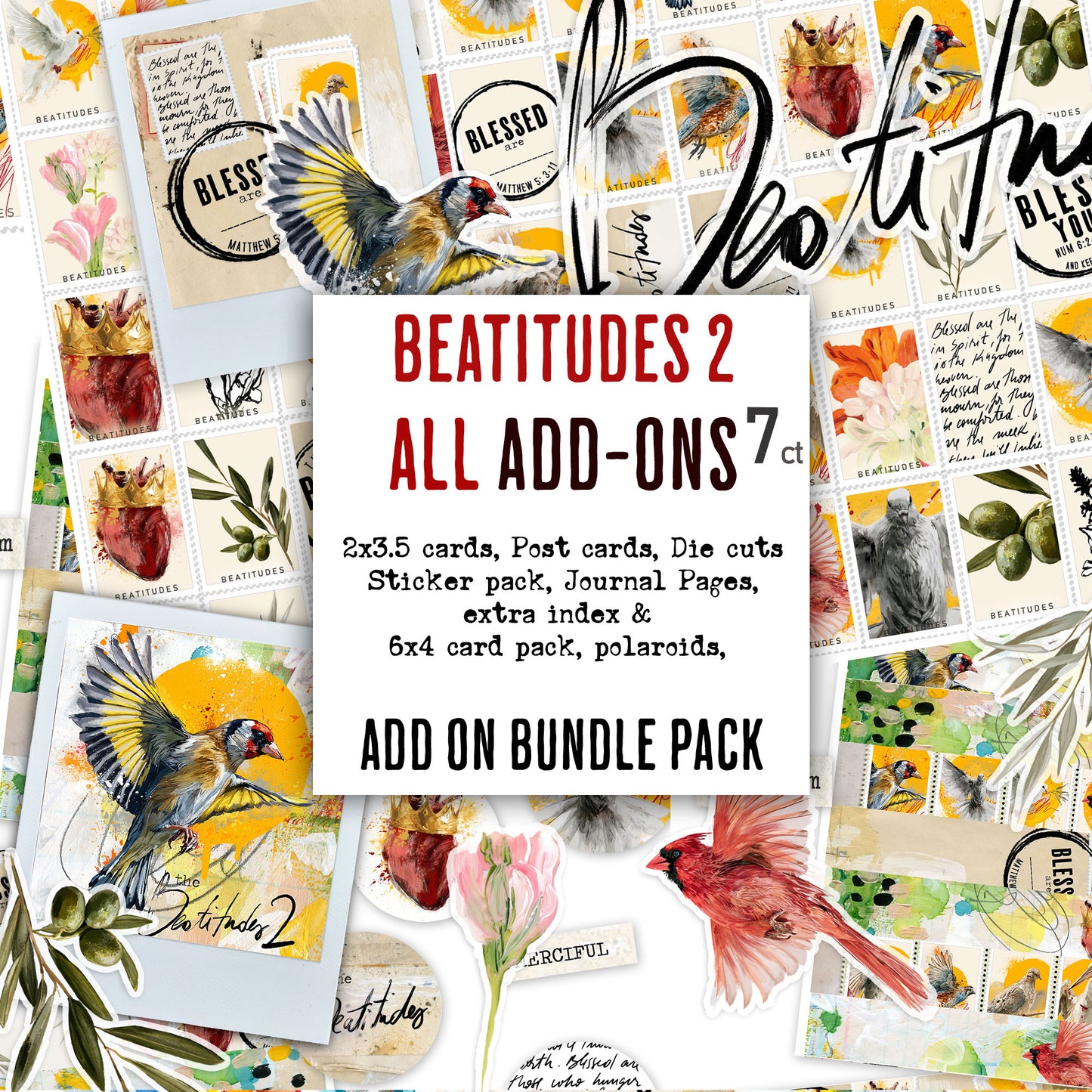 Beatitudes 2 kit (Faith Notes) - ALL ADD-ON BUNDLE