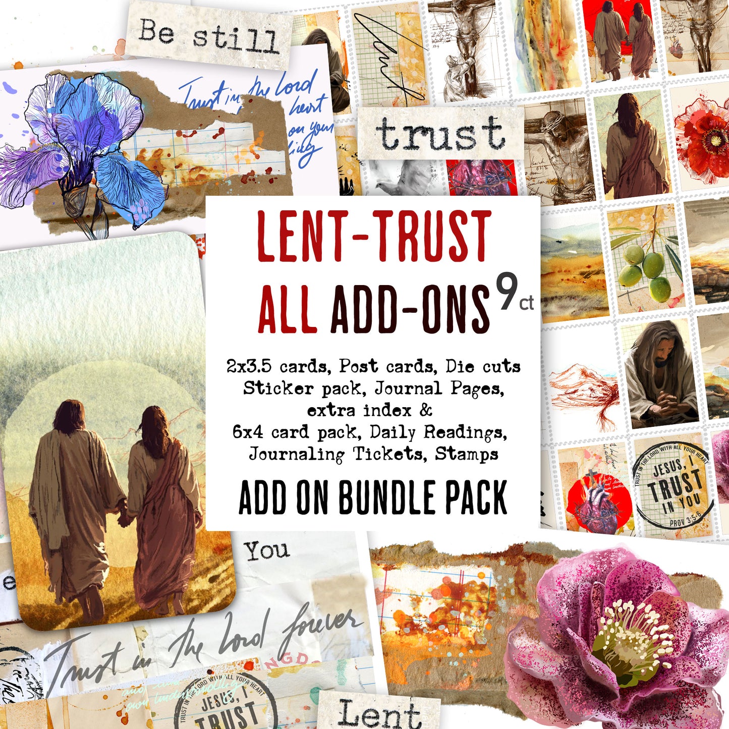 LENT-TRUST kit (Faith Notes) - ALL ADD-ON BUNDLE
