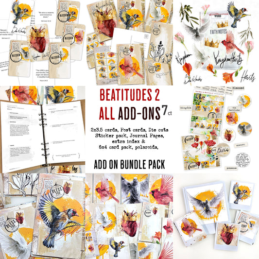 Beatitudes 2 kit (Faith Notes) - ALL ADD-ON BUNDLE
