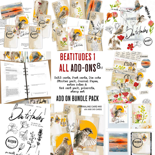 Beatitudes kit (Faith Notes) - ALL ADD-ON BUNDLE