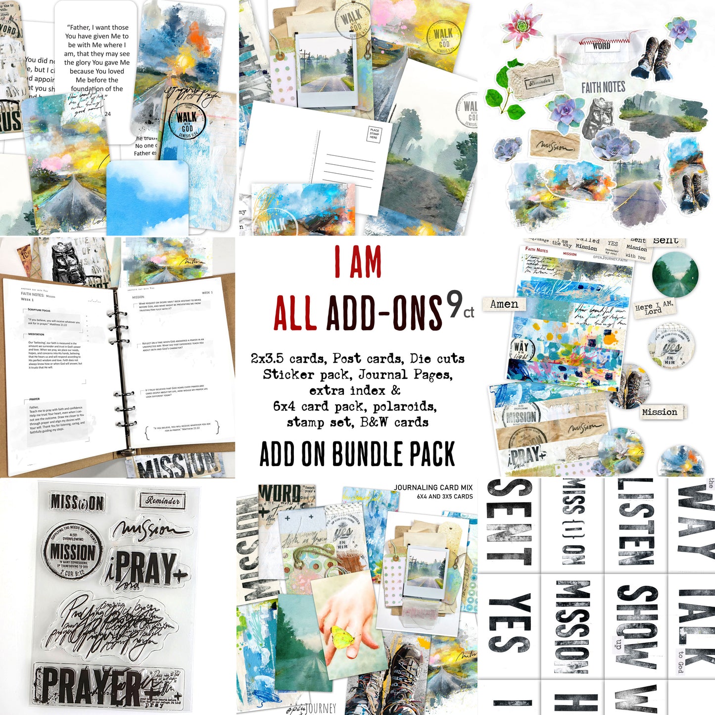 Mission kit (Faith Notes) - ALL ADD-ON BUNDLE
