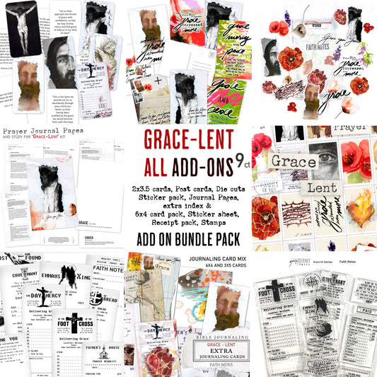 GRACE-LENT kit (Faith Notes) - ALL ADD-ON BUNDLE