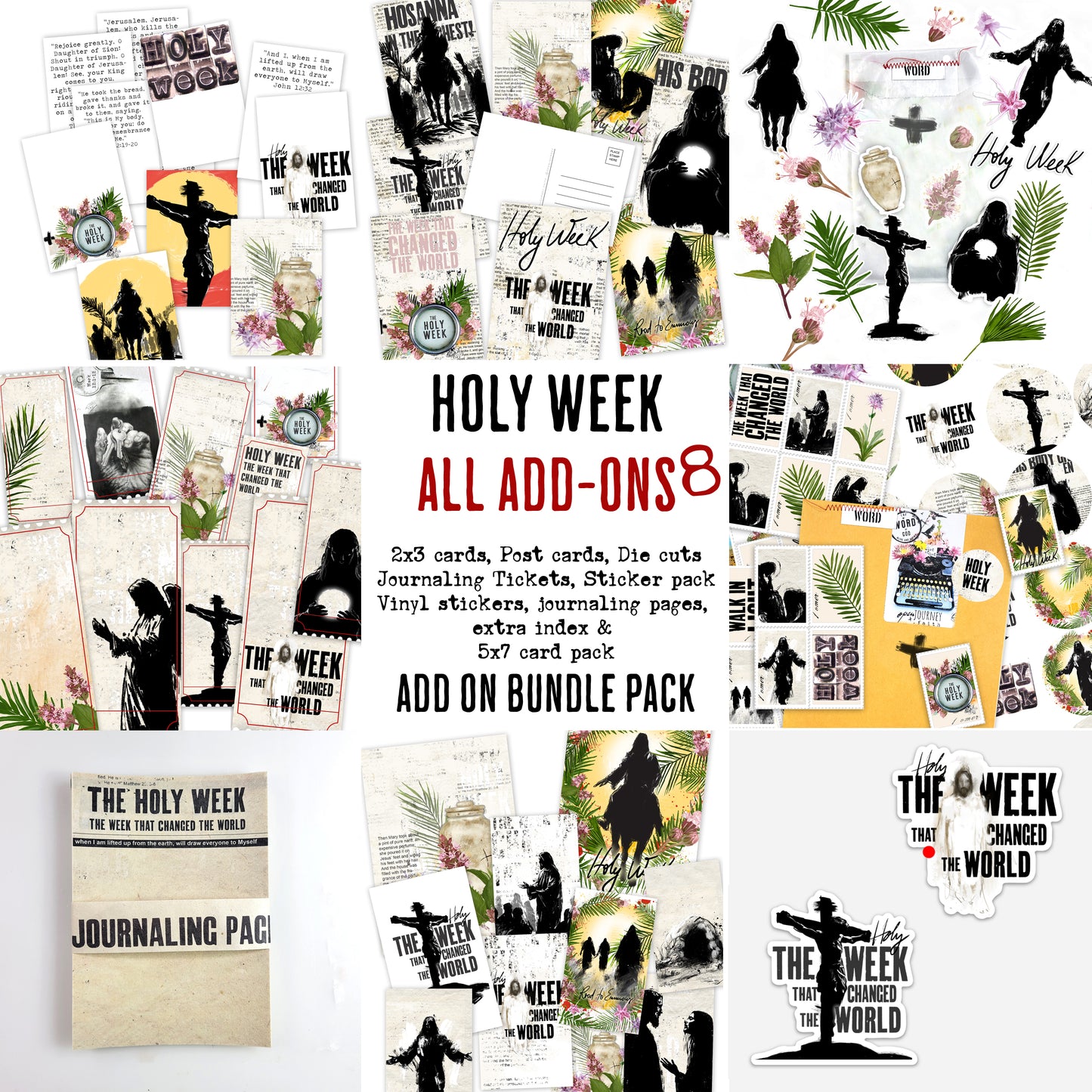 HOLY WEEK kit Take4- ALL ADD-ON BUNDLE