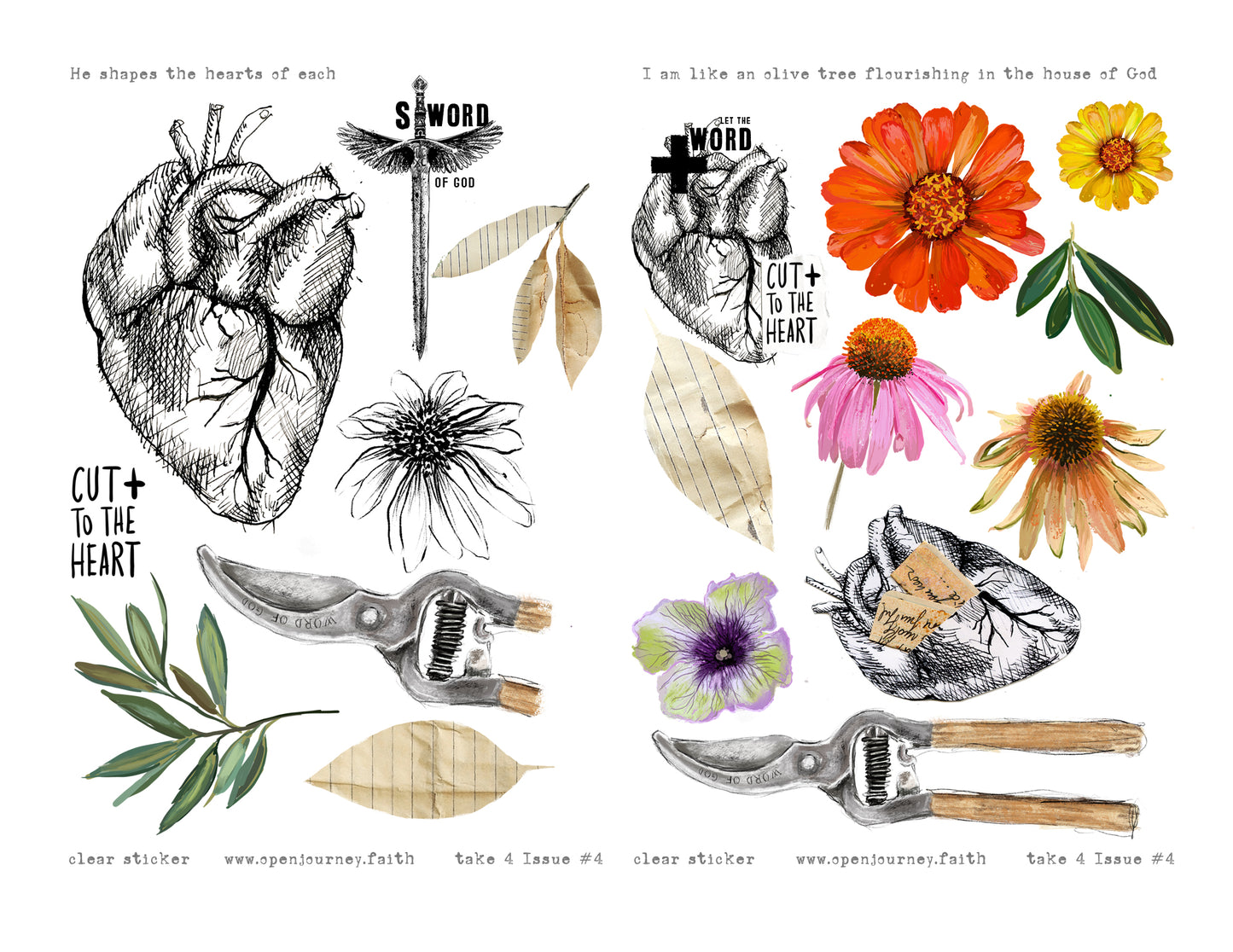 Take 4- HEART CUT kit - digital download