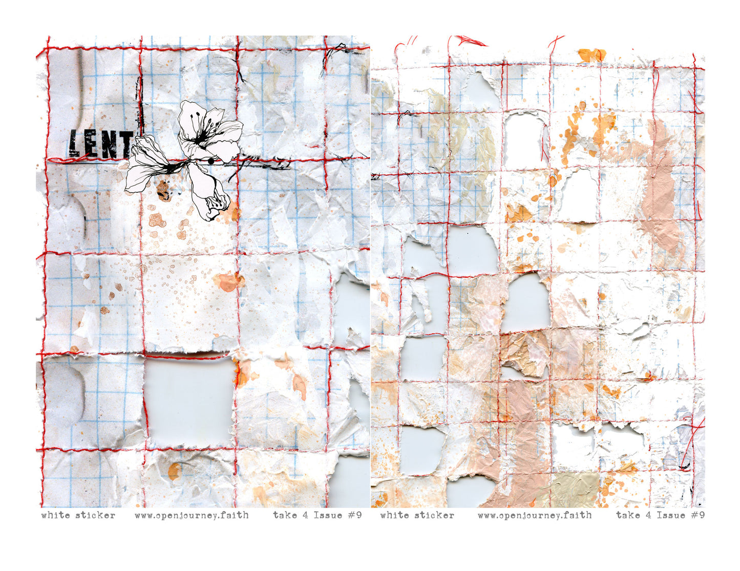 TAKE 4 - CLOSER Lent  kit for Bible Journaling