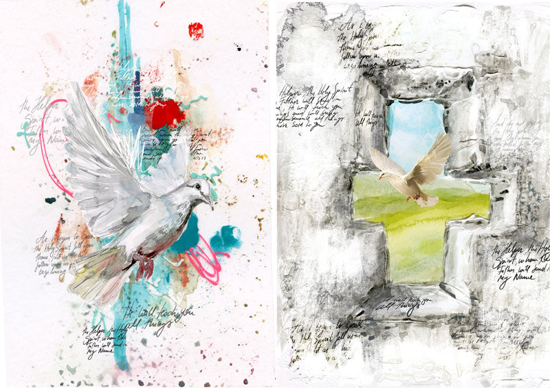 ASCENT-DESCENT KIT Digital Download -Bible Journaling kit Faith Notes series