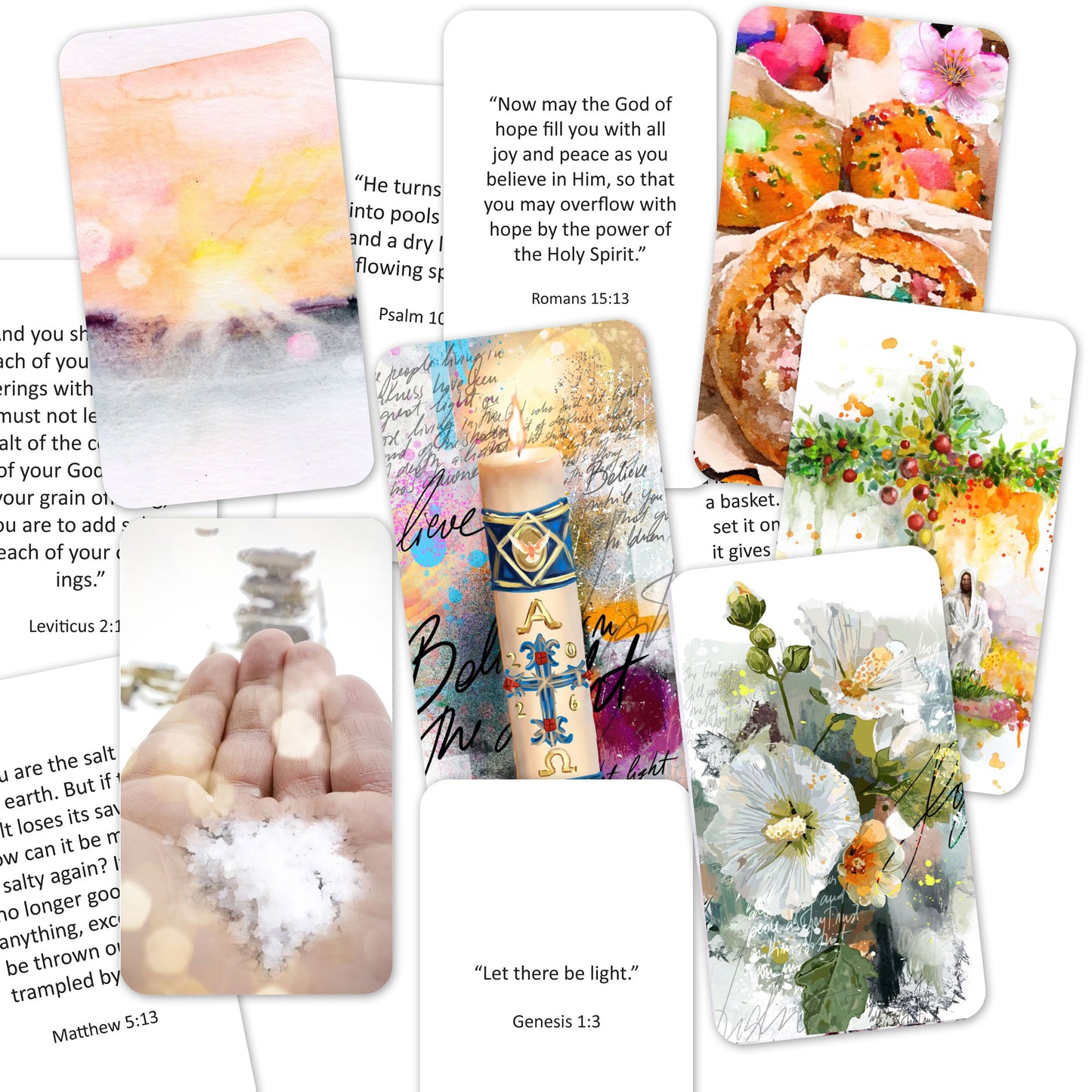 Salt & Light- Add ons DIGITAL DOWNLOAD: Journaling Stickers, Receipts and cards