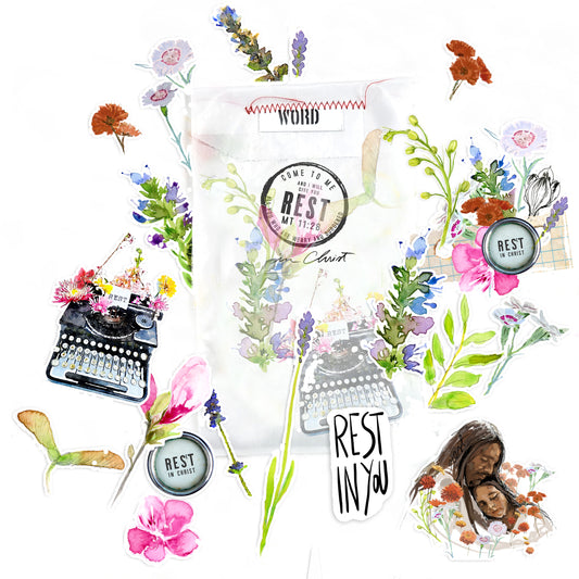 Rest- ADD ON kit - Journaling die cuts