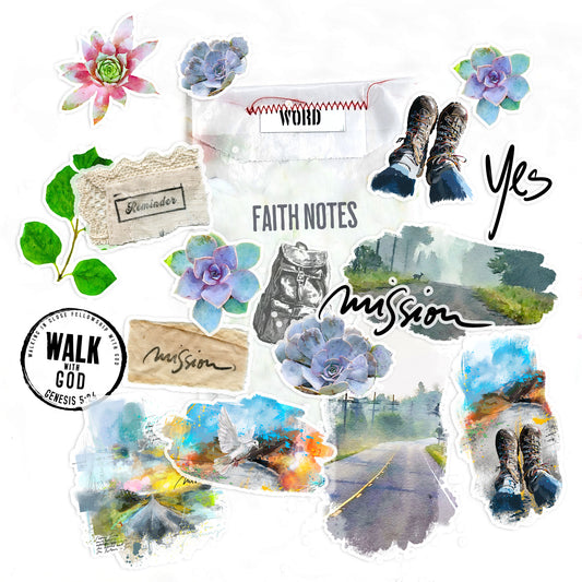 Journaling die cuts - Mission kit