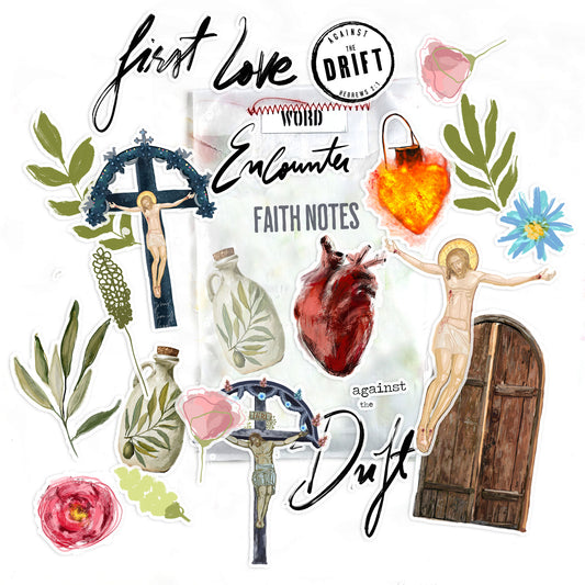 Journaling die cuts - Against the Drift