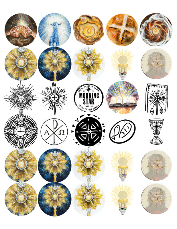 ADORATION FAITH NOTES  journal with sticker options