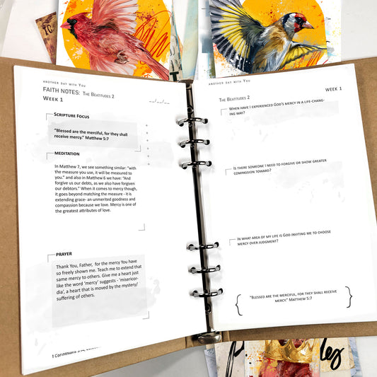 Beatitudes 2 kit PRAYER JOURNAL pages edition