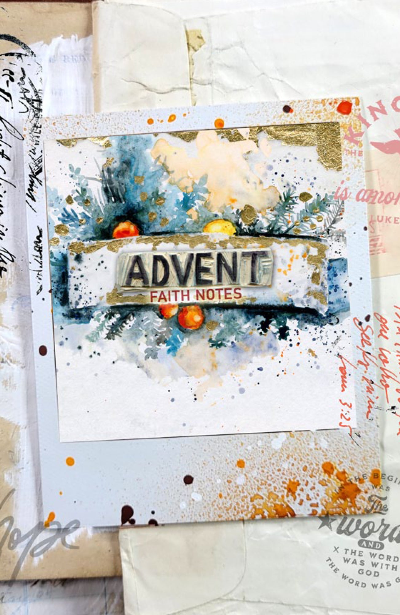 ADVENT kit Prayer Journal pages