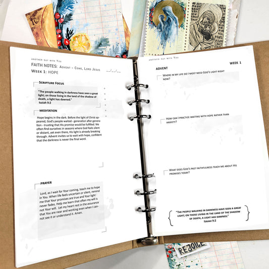 ADVENT kit Prayer Journal pages