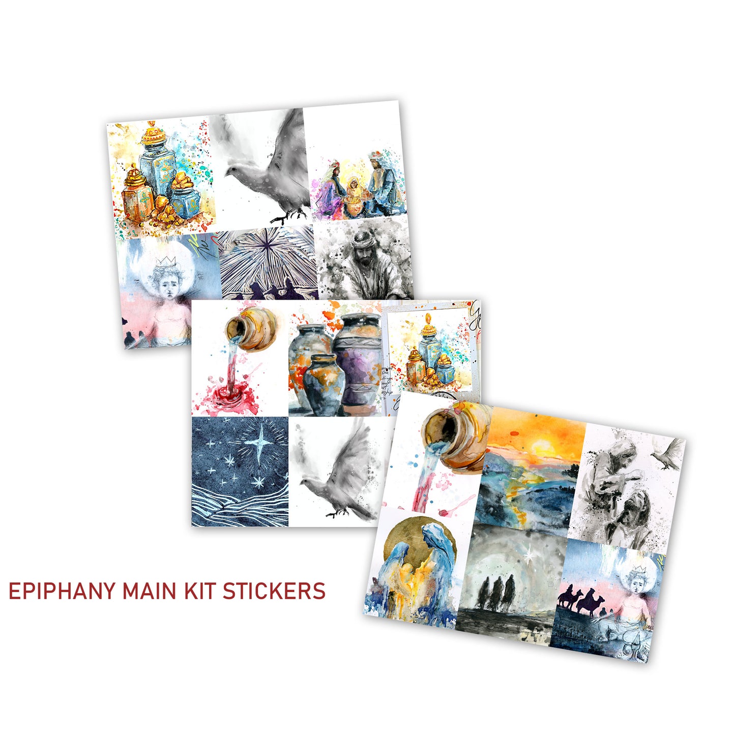 EPIPHANY KIT (Faith Notes) - Bible Journaling kit- digital download