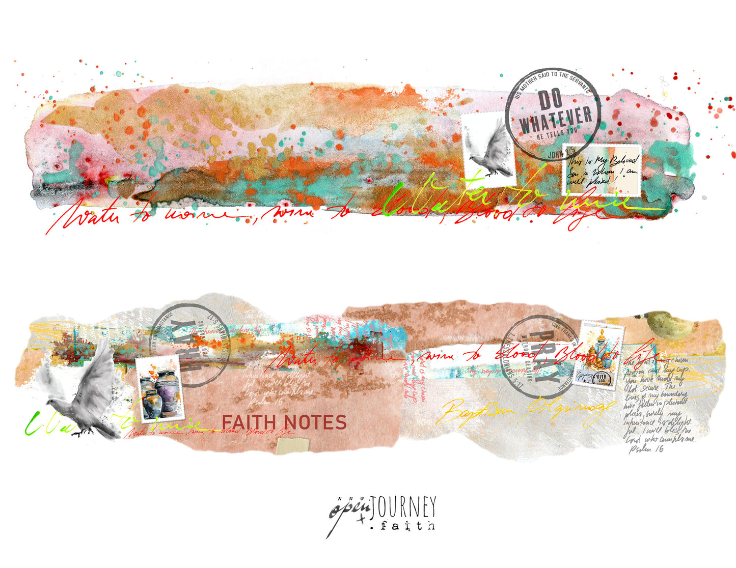 EPIPHANY- Journaling Stickers and cards Add-ons- digital download