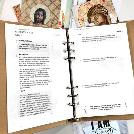 I AM kit PRAYER JOURNAL pages edition