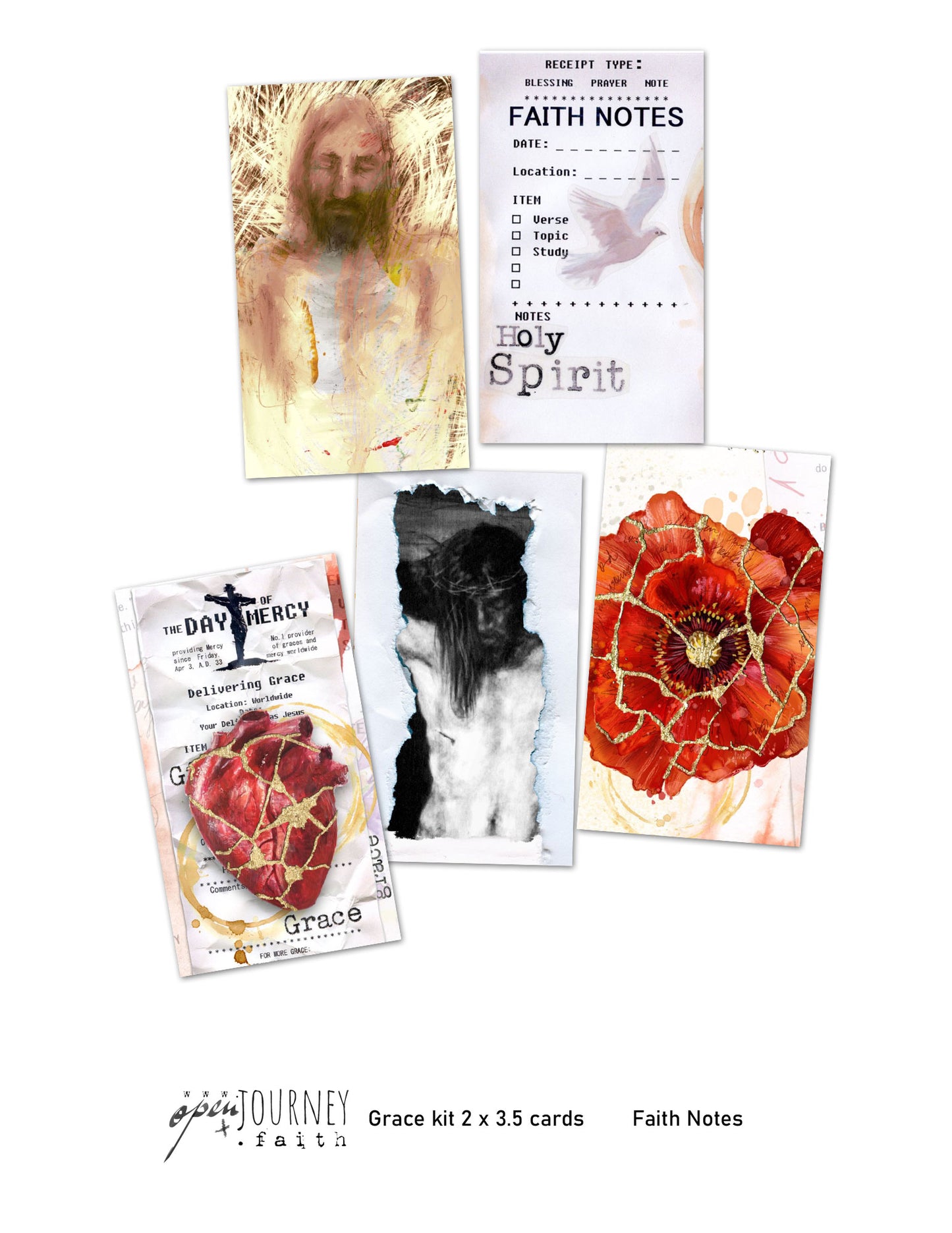 GRACE-LENT KIT Digital Download -Bible Journaling kit Faith Notes series