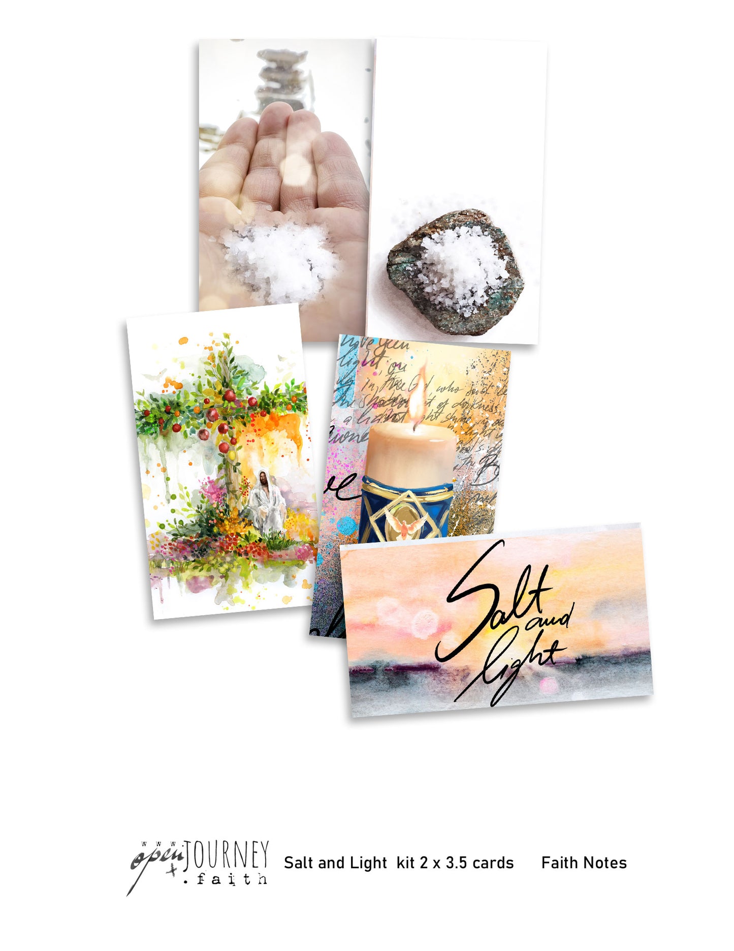 SALT & LIGHT KIT Digital Download -Bible Journaling kit Faith Notes series
