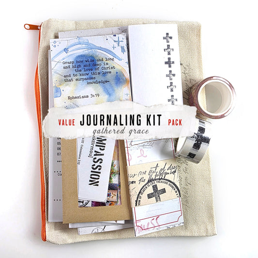 Gathered Grace Faith Value Kit - faith and Bible journaling supplies