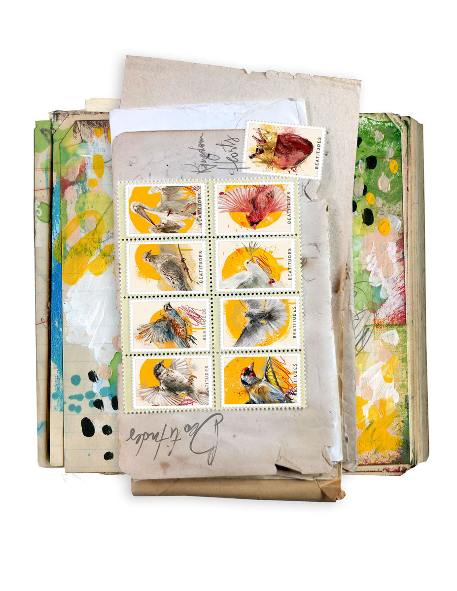 'Beatitudes 2' KIT Digital Download -Bible Journaling kit Faith Notes series