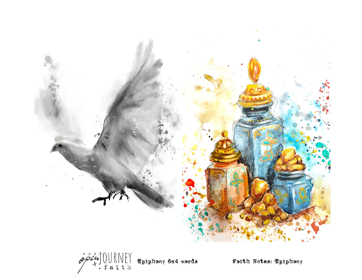 EPIPHANY KIT (Faith Notes) - Bible Journaling kit- digital download