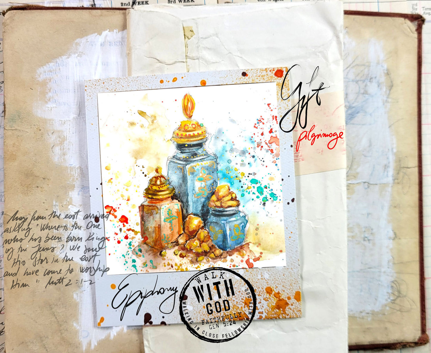 EPIPHANY KIT (Faith Notes) - Bible Journaling kit- digital download