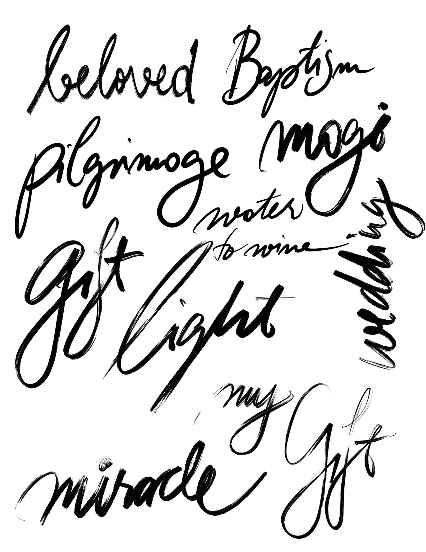 EPIPHANY KIT (Faith Notes) - Bible Journaling kit- digital download