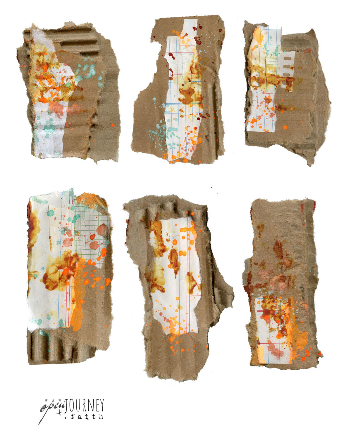 LENT-TRUST KIT Digital Download -Bible Journaling kit Faith Notes series