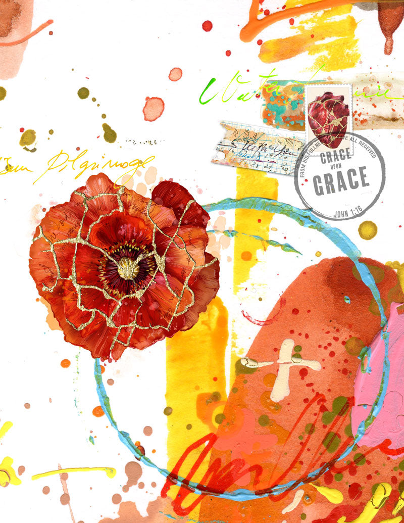 GRACE-LENT KIT Digital Download -Bible Journaling kit Faith Notes series