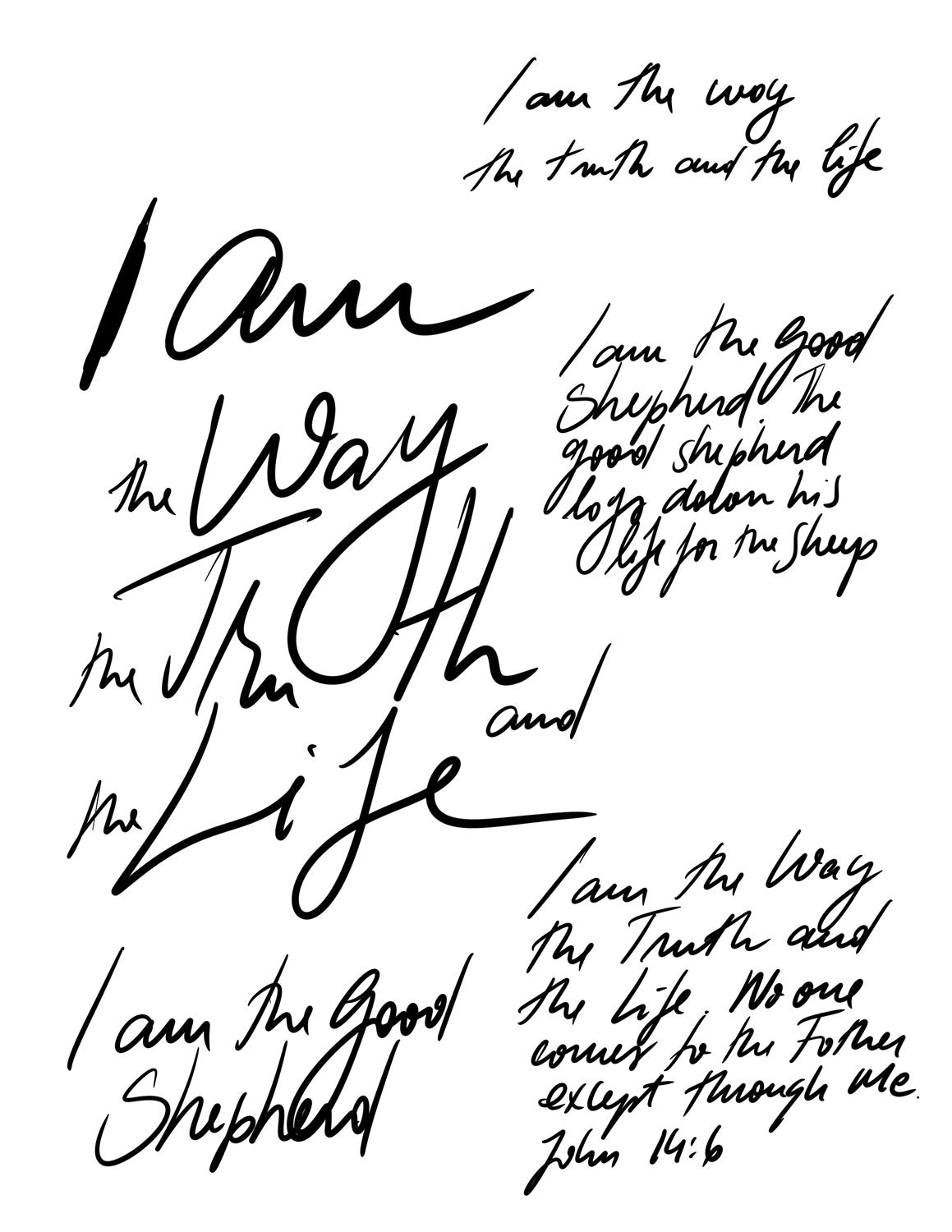 I AM  KIT Digital Download -Bible Journaling kit Faith Notes series