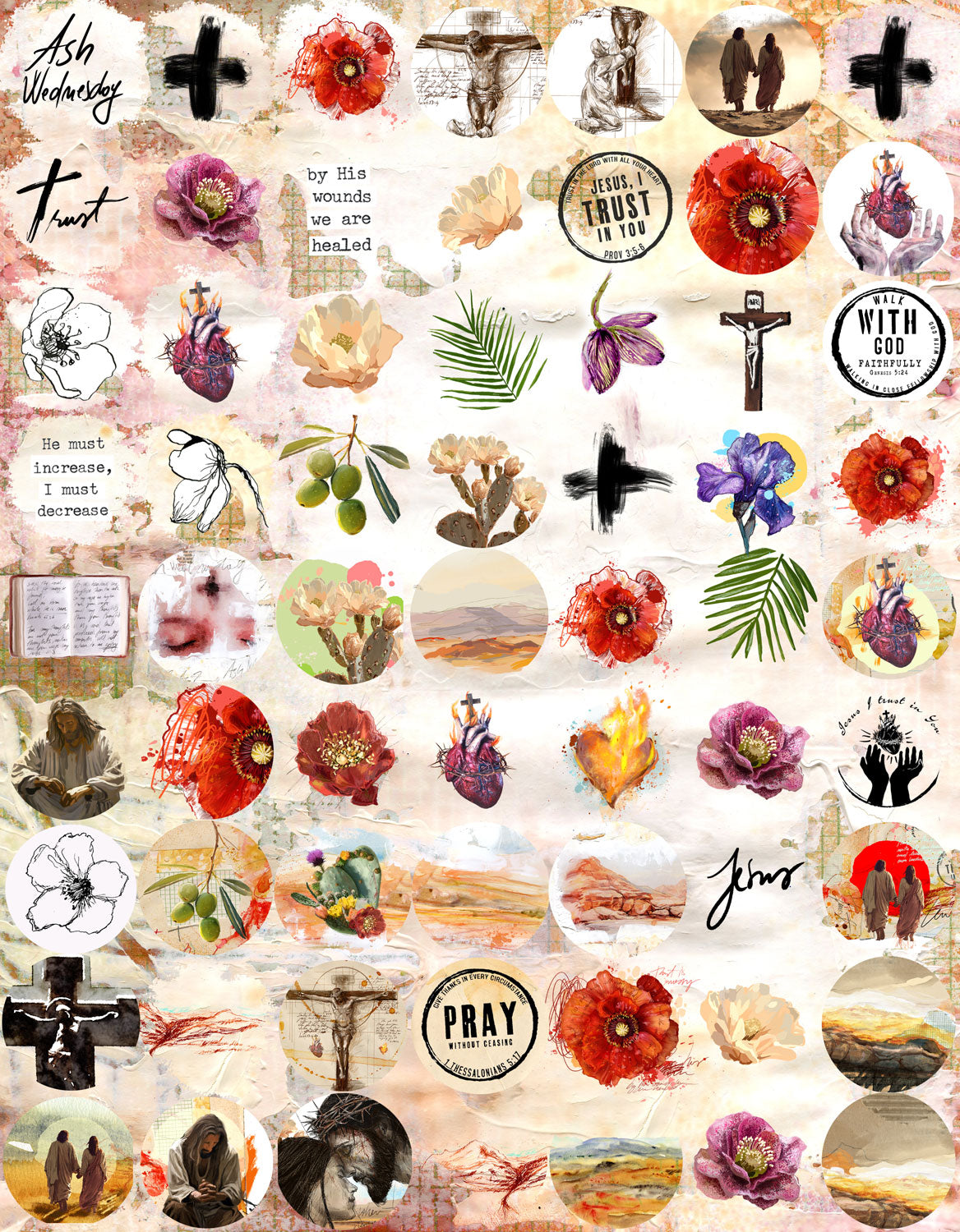 LENT-TRUST kit (Faith Notes) - ALL ADD-ON BUNDLE