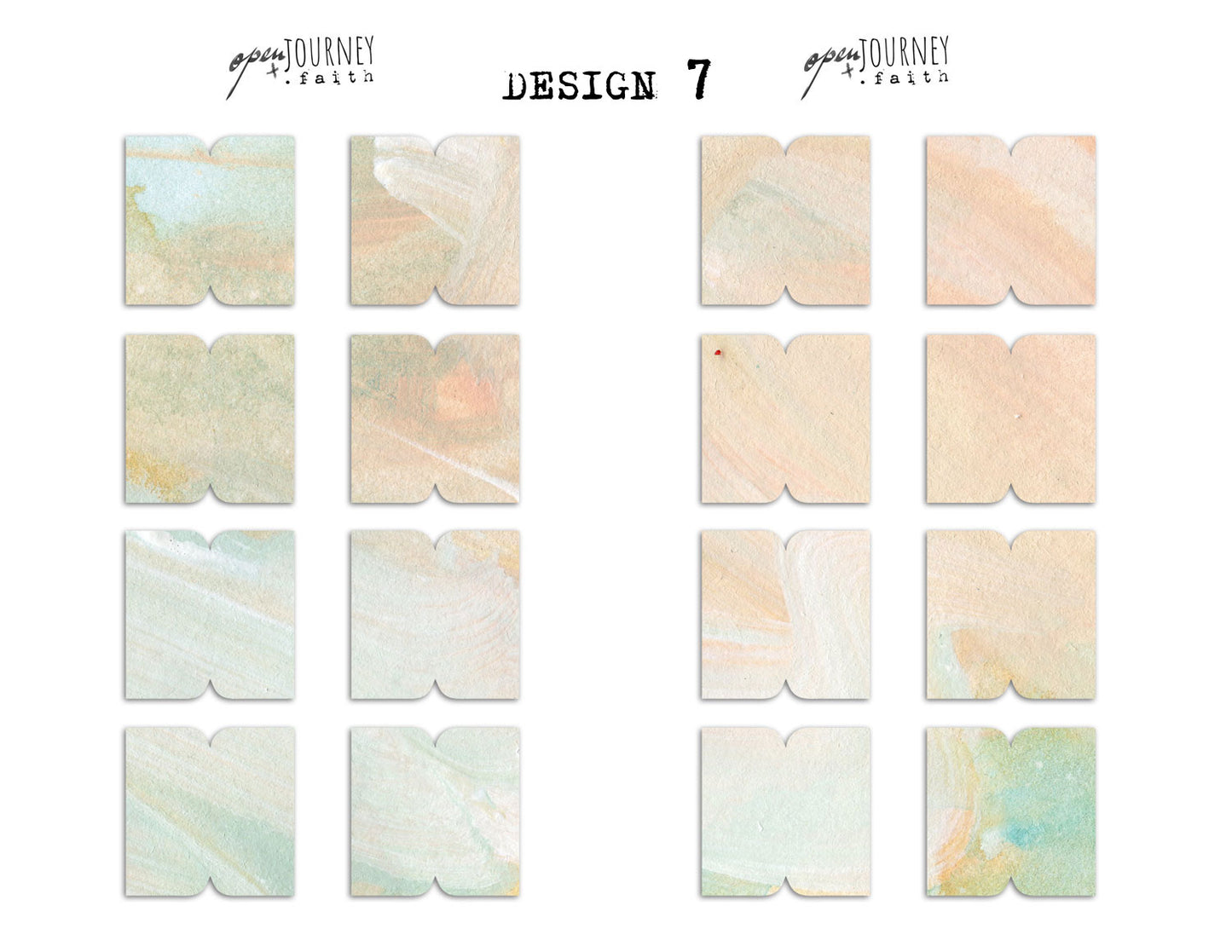 TAB sets, adhesive - for journal, Bible