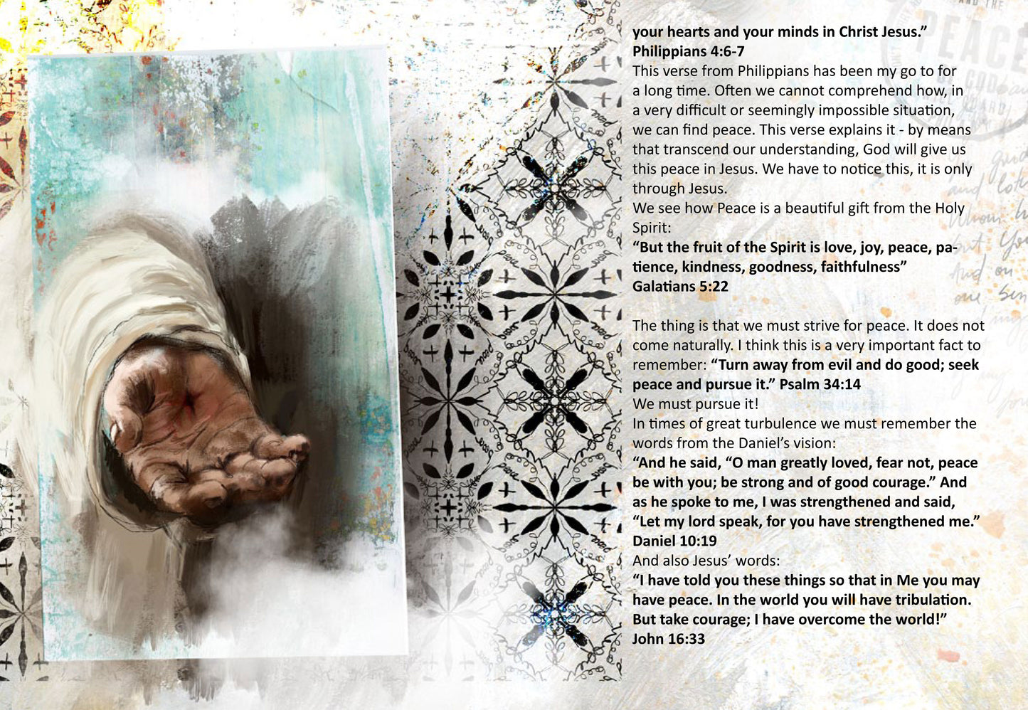 TAKE 4 - PEACE Devotional booklet