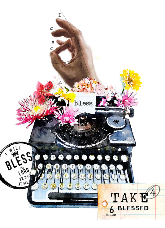 TAKE 4 -BLESSED  - Bible journaling kit