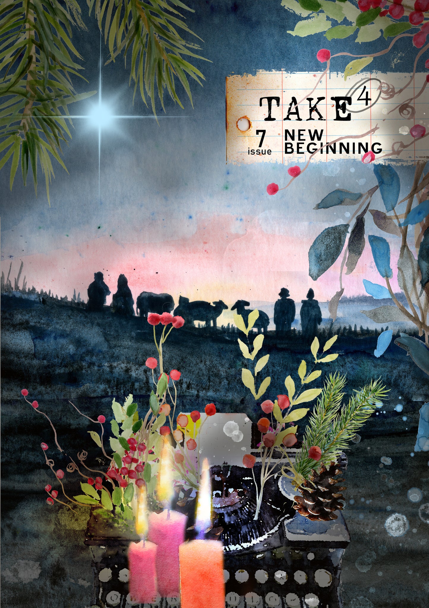 TAKE 4 - New Beginning  - Advent Bible journaling kit