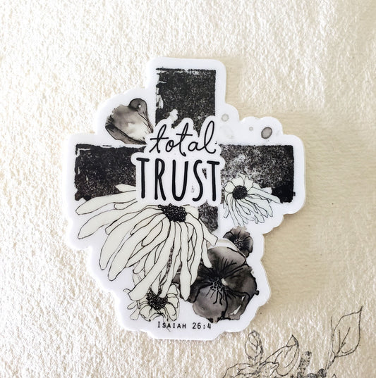Total Trust - sticker