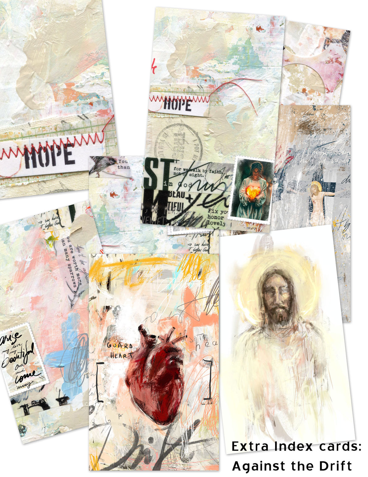 Against the Drift- Add-ons DIGITAL DOWNLOAD: Journaling Stickers and card sets