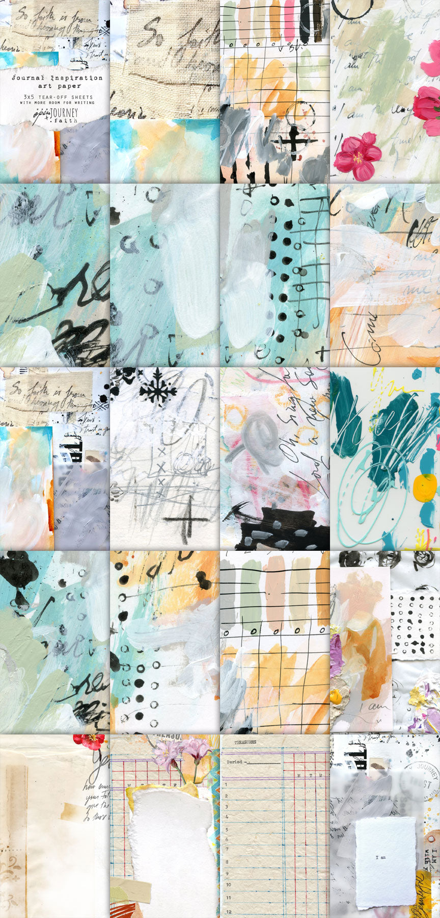 Art Faith Journaling NOTE PAD