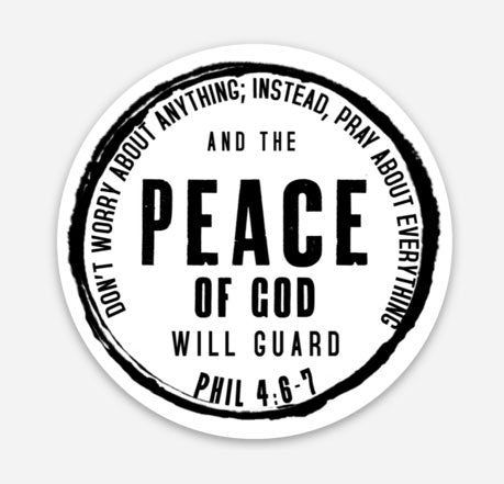 PEACE II sticker