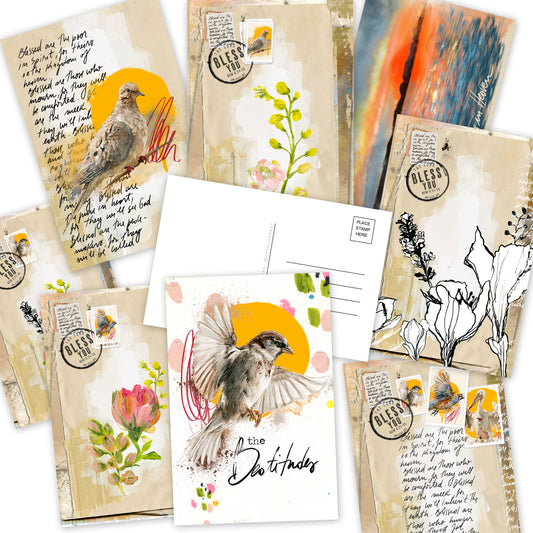 'Beatitudes 1' POSTCARDS- set of 8 postcards