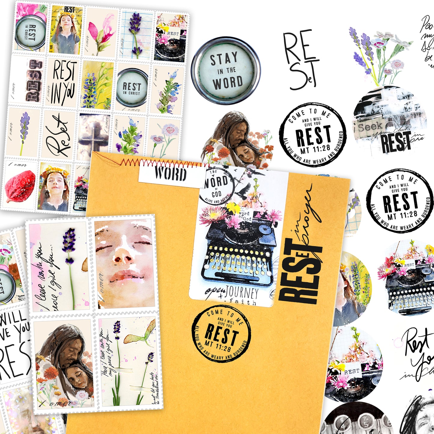 Rest kit ADD ON sticker pack