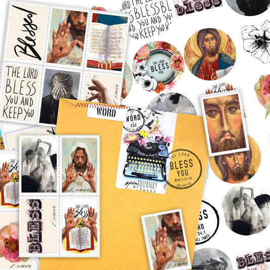 Blessed kit ADD ON sticker pack