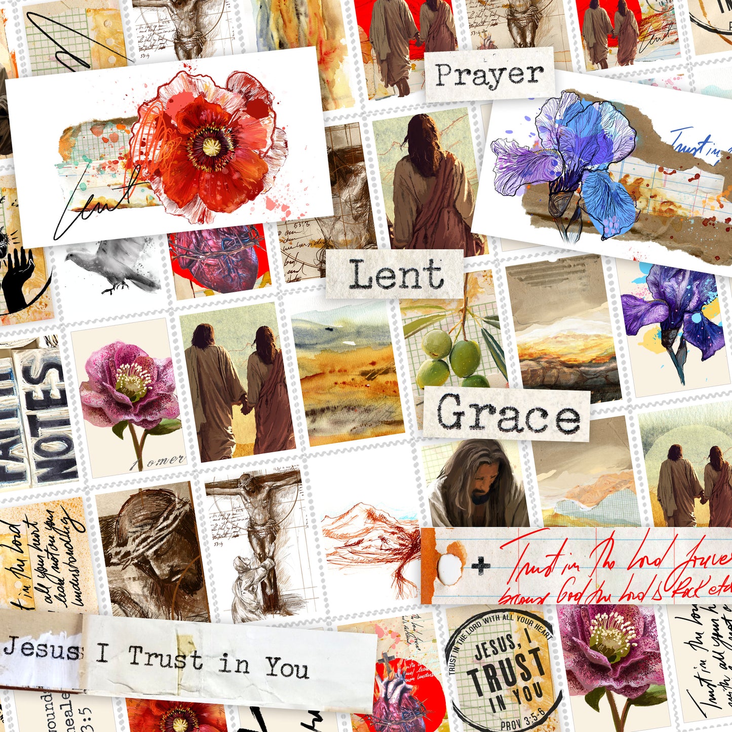 LENT-TRUST kit (Faith Notes) - ALL ADD-ON BUNDLE