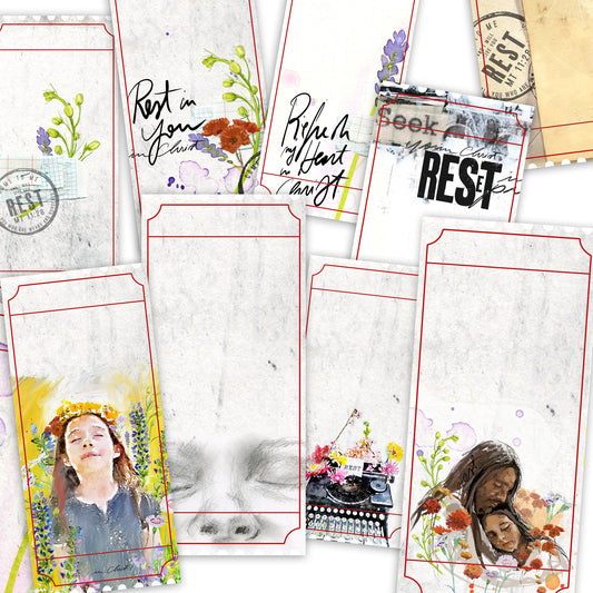 Rest ADD ON kit - Journaling tickets