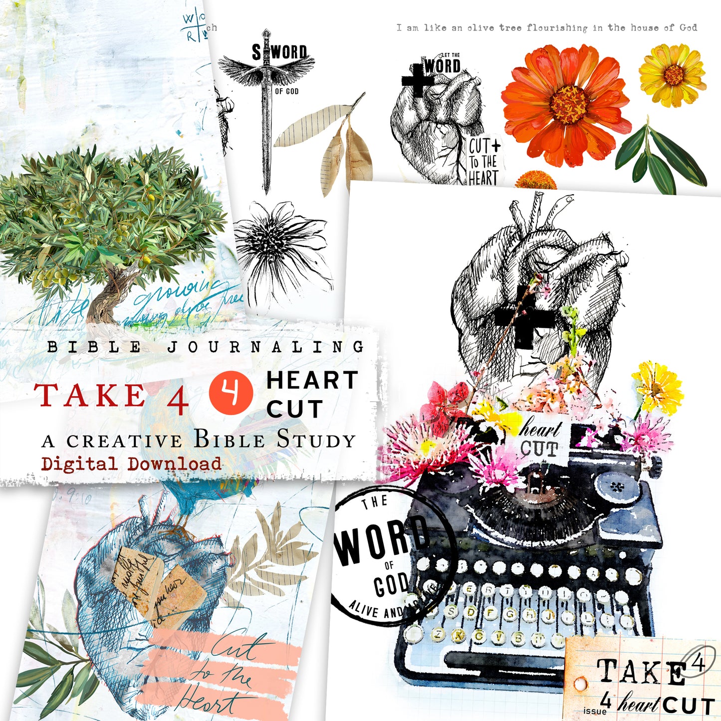 Take 4- HEART CUT kit - digital download