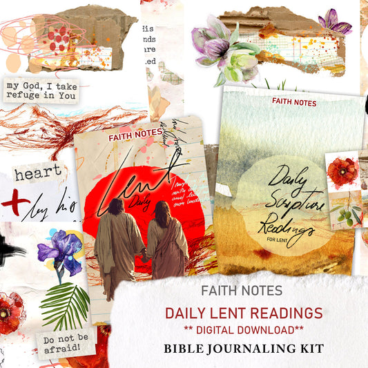 **DAILY READINGS FOR LENT kit ** Digital Download
