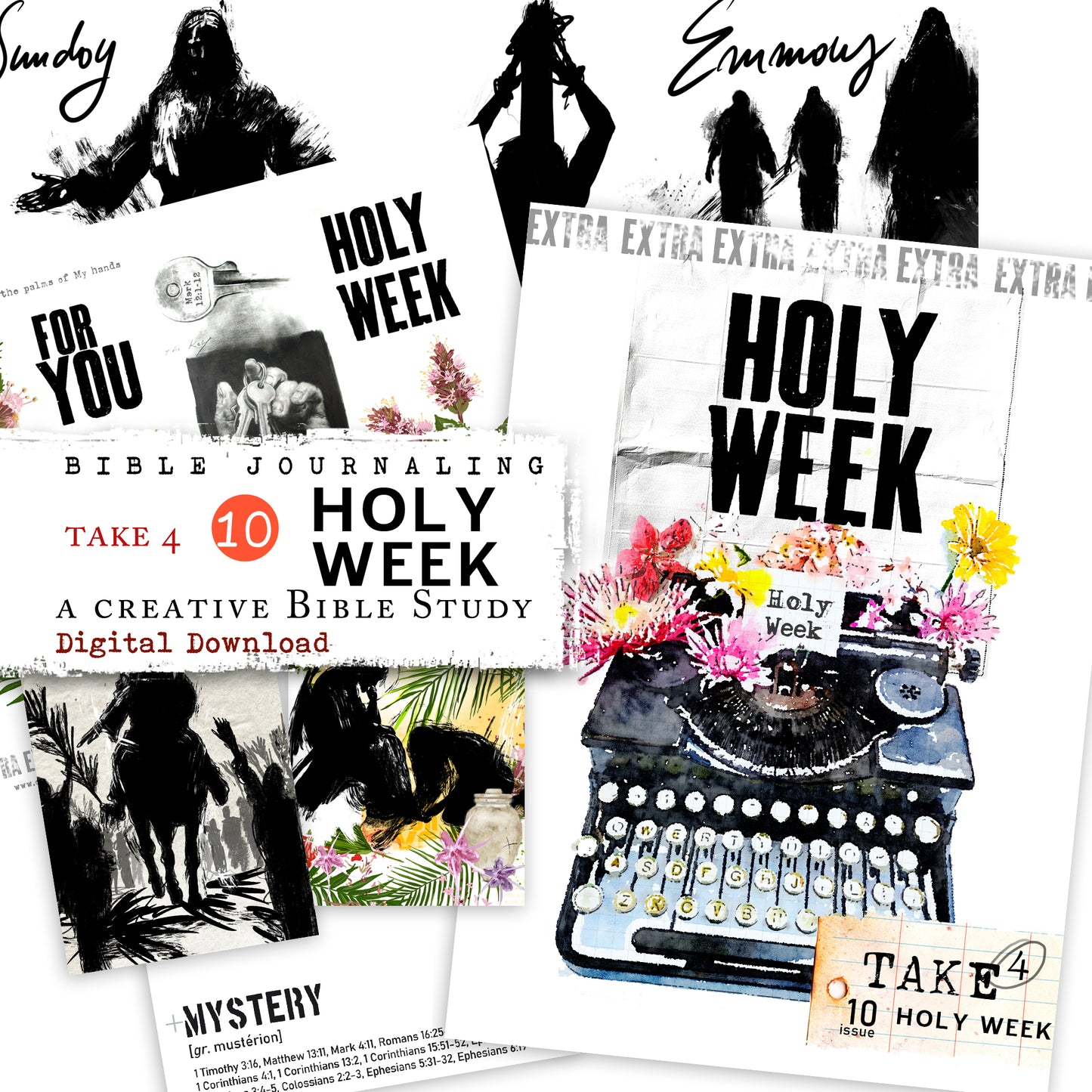 Take 4- HOLY WEEK kit- digital download